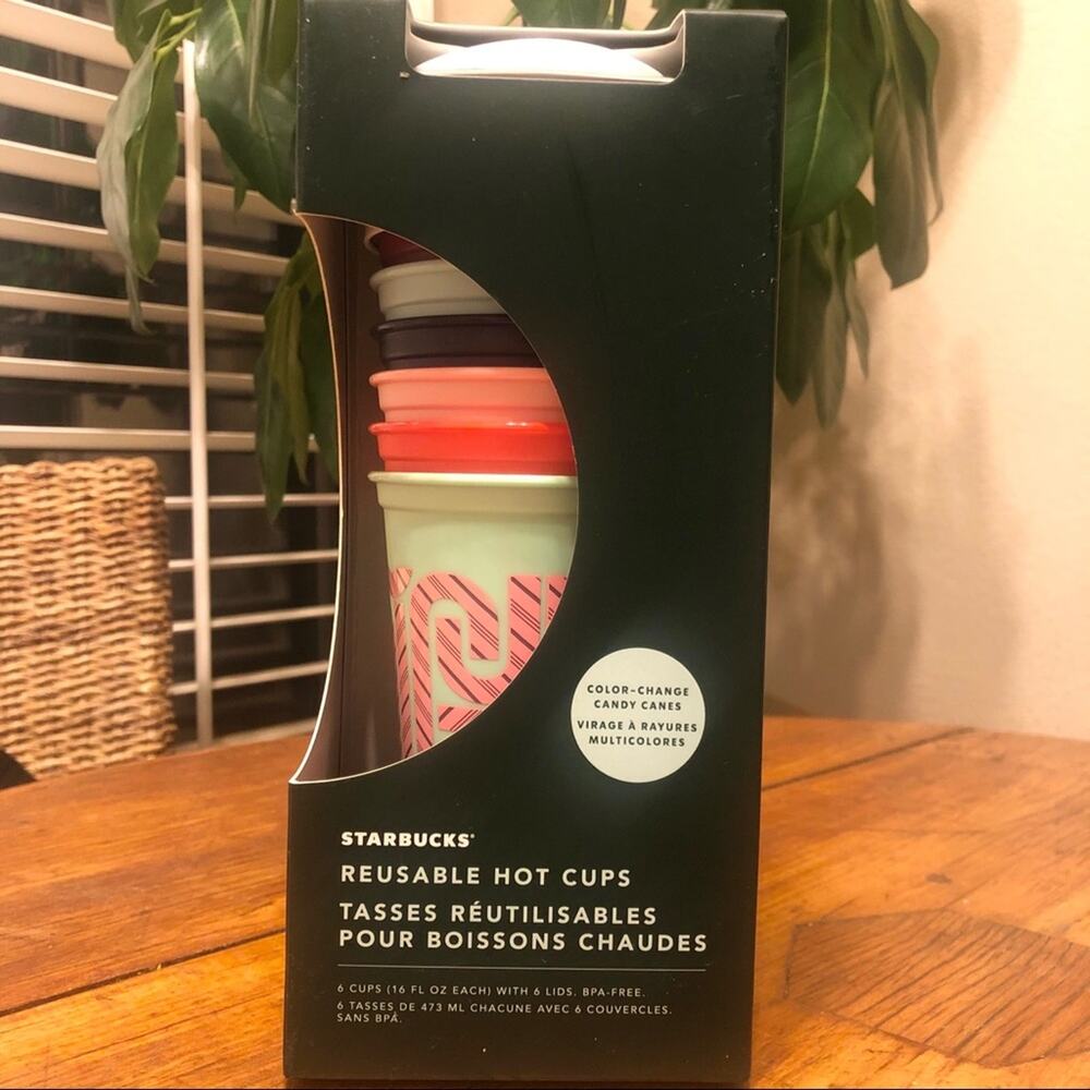 Starbucks Color Changing Candy Cane Cups - Picture 6 of 6